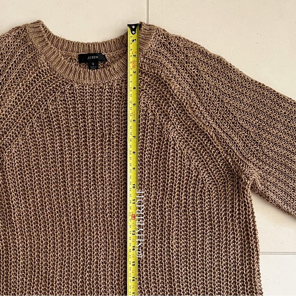 J.Crew 100% Linen Relaxed Fit Beach Sweater - Picture 9 of 16